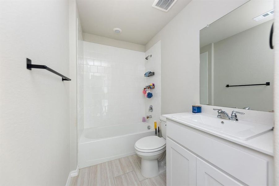 Furnished interior view inside a new home in Rosewood at Beltmill, Fort Worth (Image 9).