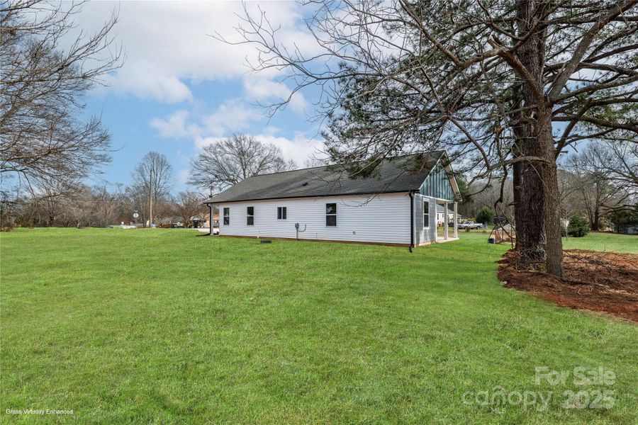 Exterior details and patio area of a home in , Shelby (Image 3).