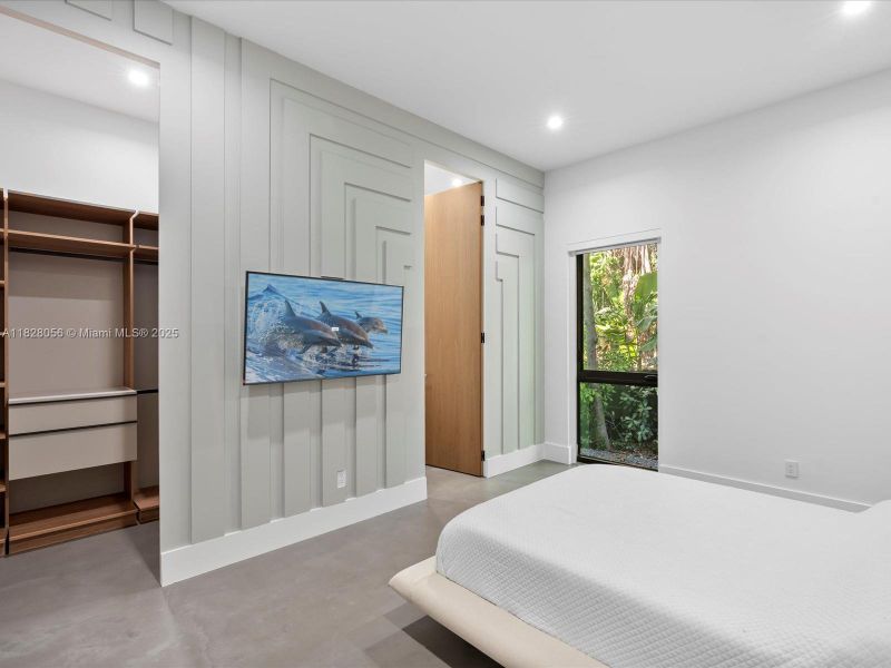 Furnished interior view inside a new home in , Miami (Image 17).