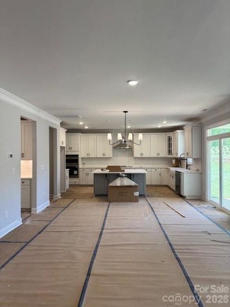 Construction progress on Homesite 95 Construction progress on Homesite 95