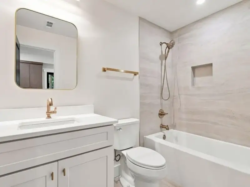 Furnished interior view inside a new home in , Marietta (Image 18).
