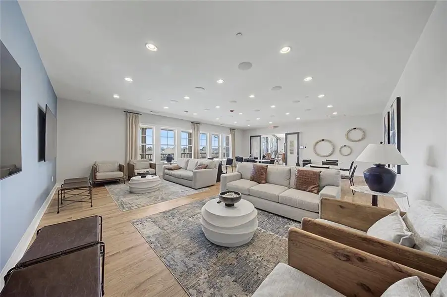 Furnished interior view inside a new home in , Canton (Image 19).
