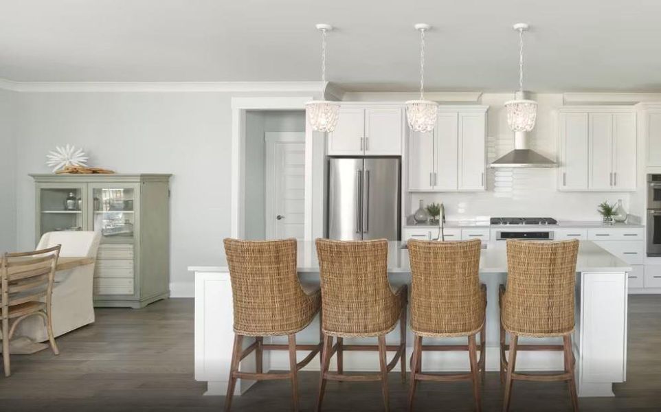 Furnished interior view inside a new home in Sun City Peachtree, Griffin (Image 12).