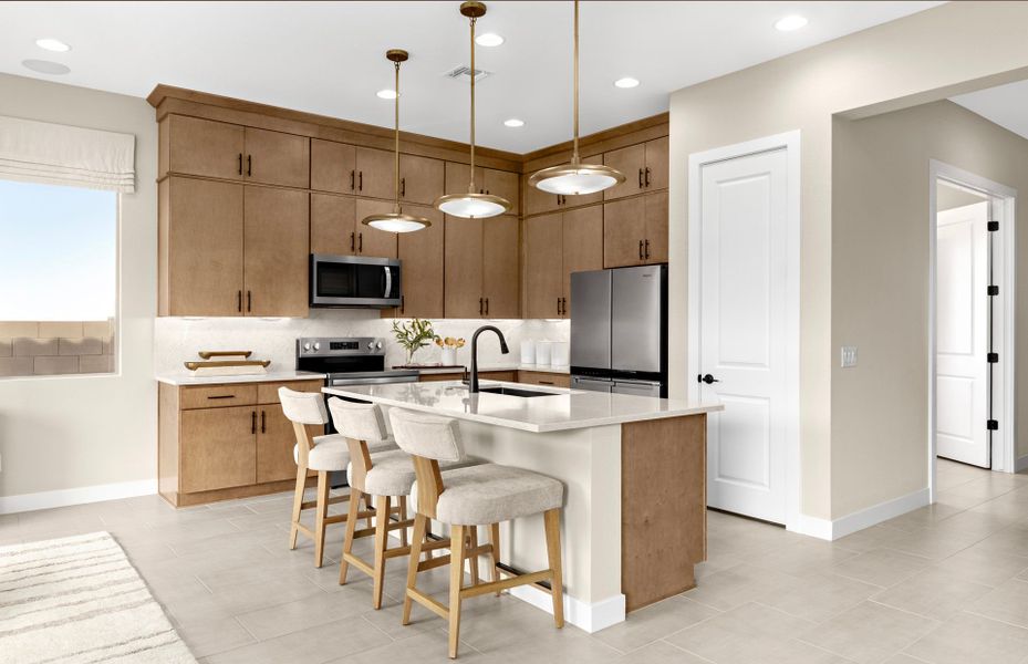 Representative furnished interior of a home built from the Bayley by Del Webb in Sun City Festival, Buckeye (Image 6).