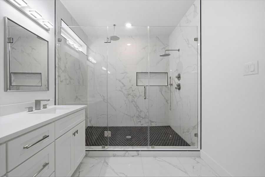 Furnished interior view inside a new home in , Houston (Image 7).
