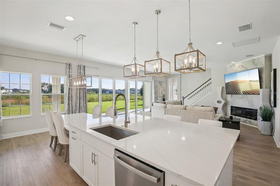 Furnished interior view inside a new home in Hawkstone, Lithia (Image 14). Furnished interior view inside a new home in Hawkstone, Lithia (Image 14).