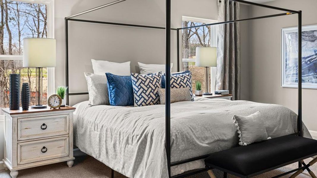 Furnished interior view inside a new home in Lost Creek, Dallas (Image 30).