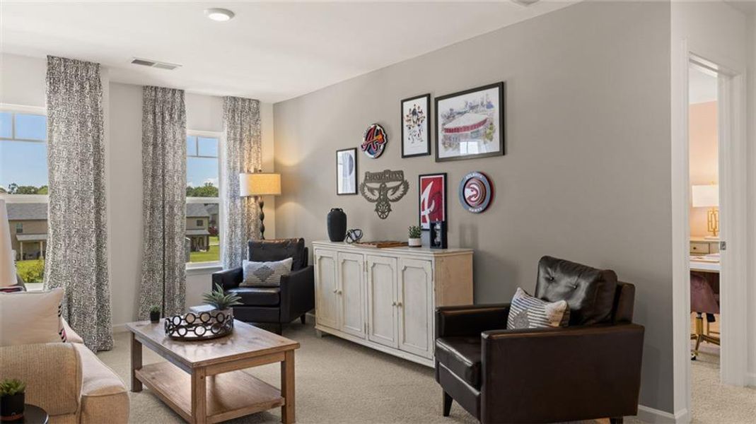 Furnished interior view inside a new home in Bridle Creek, Locust Grove (Image 13).