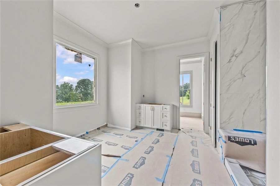 In-progress construction of a new home in , Bogart, GA (Image 10).