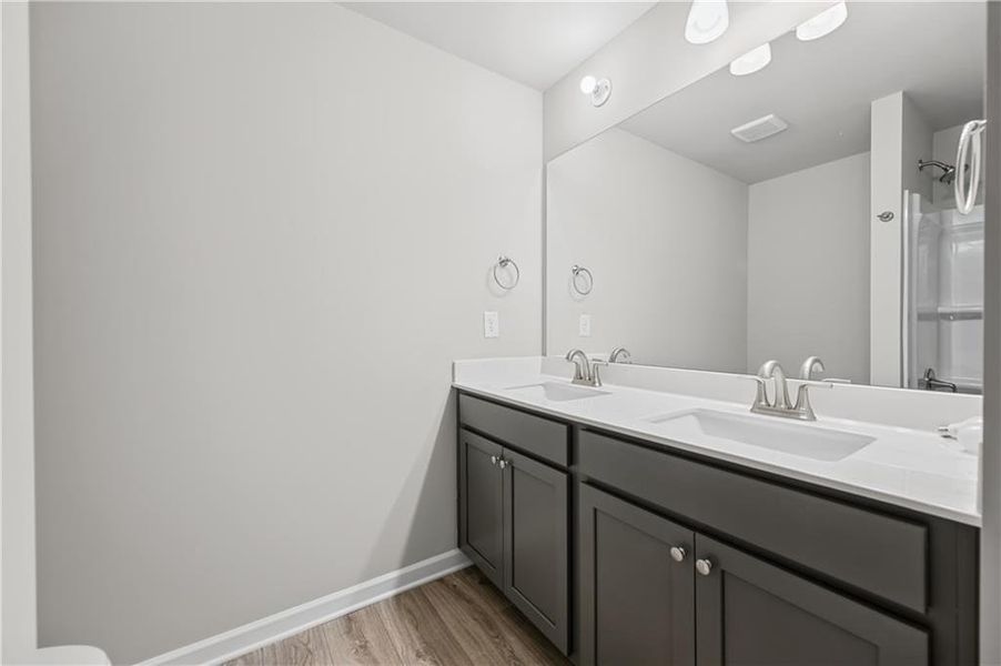 Furnished interior view inside a new home in Village Green, Adairsville (Image 6).