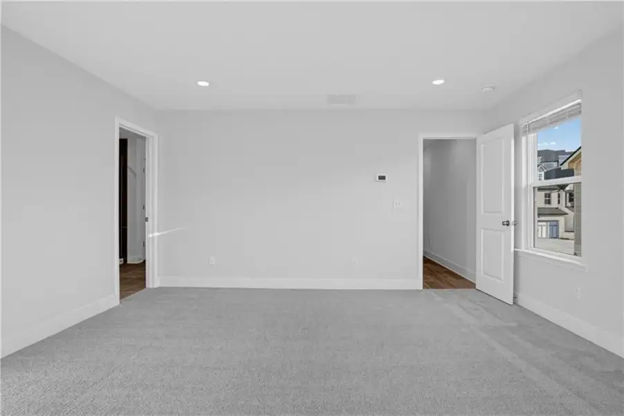 Spacious, unfurnished interior of a new home in Towns at Holly Springs, Holly Springs (Image 28).