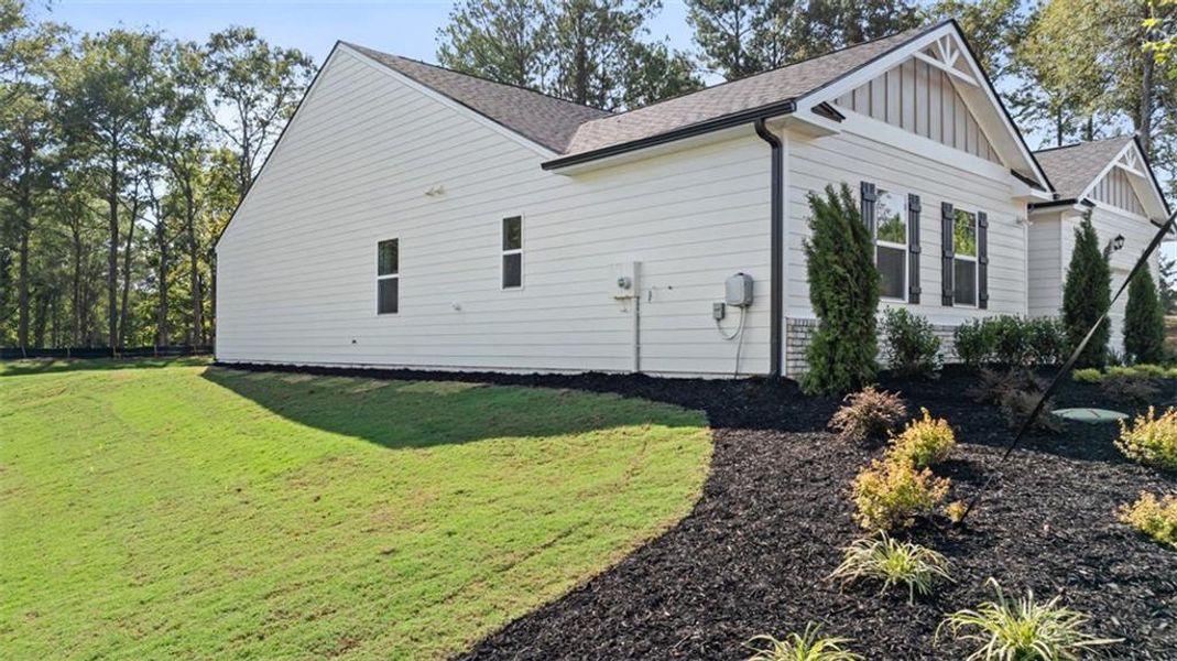 Exterior details and patio area of a home in Jackson Landing, Jefferson (Image 26).