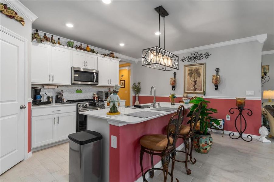 Furnished interior view inside a new home in Burnt Store Village, Punta Gorda (Image 14).