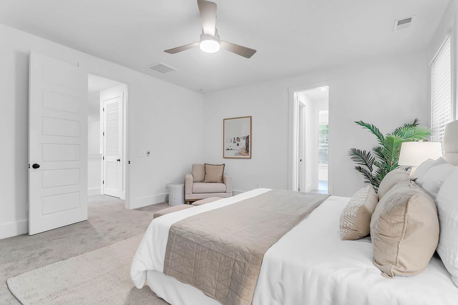 Furnished interior view inside a new home in , Summerville (Image 4).