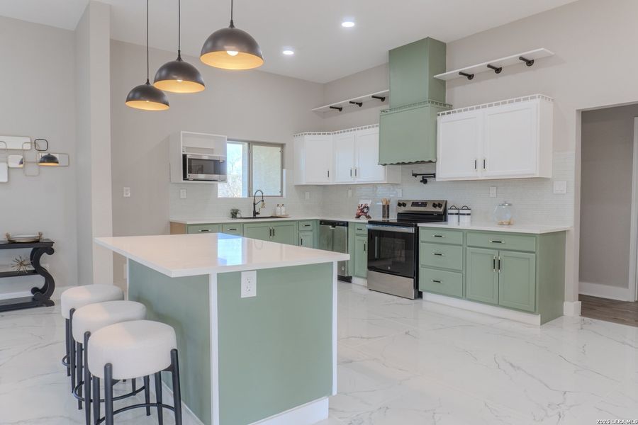 Furnished interior view inside a new home in , Lytle (Image 16).