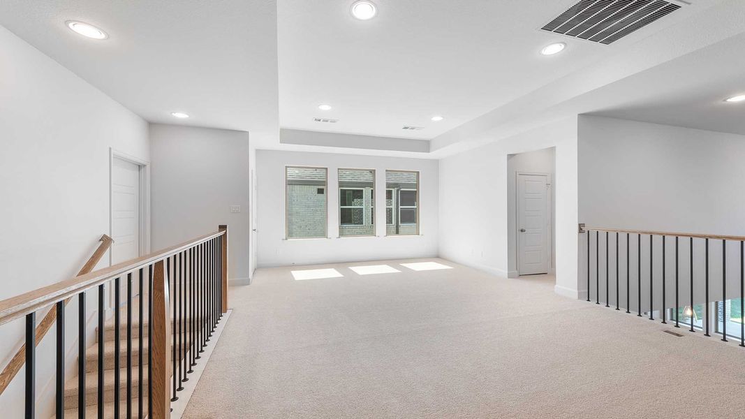 Spacious, unfurnished interior of a new home in Mosaic 50', Celina (Image 29). Spacious, unfurnished interior of a new home in Mosaic 50', Celina (Image 29).