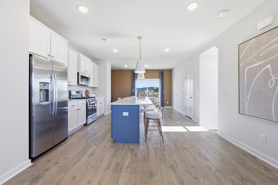 Furnished interior view inside a new home in , Summerville (Image 36).
