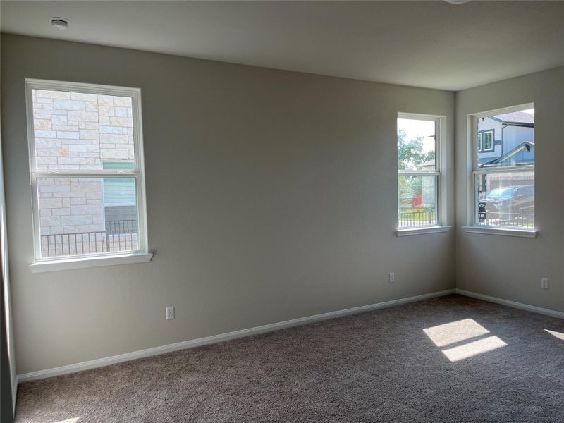 Spacious, unfurnished interior of a new home in Anthem Cottages, Kyle (Image 18). Spacious, unfurnished interior of a new home in Anthem Cottages, Kyle (Image 18).