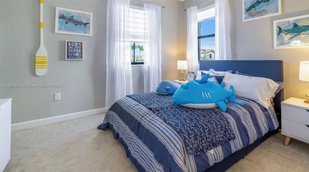 Furnished interior view inside a new home in , Miami (Image 4).