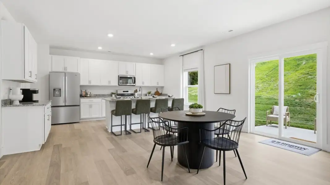 Furnished interior view inside a new home in Catlett Cove, Knoxville (Image 13).