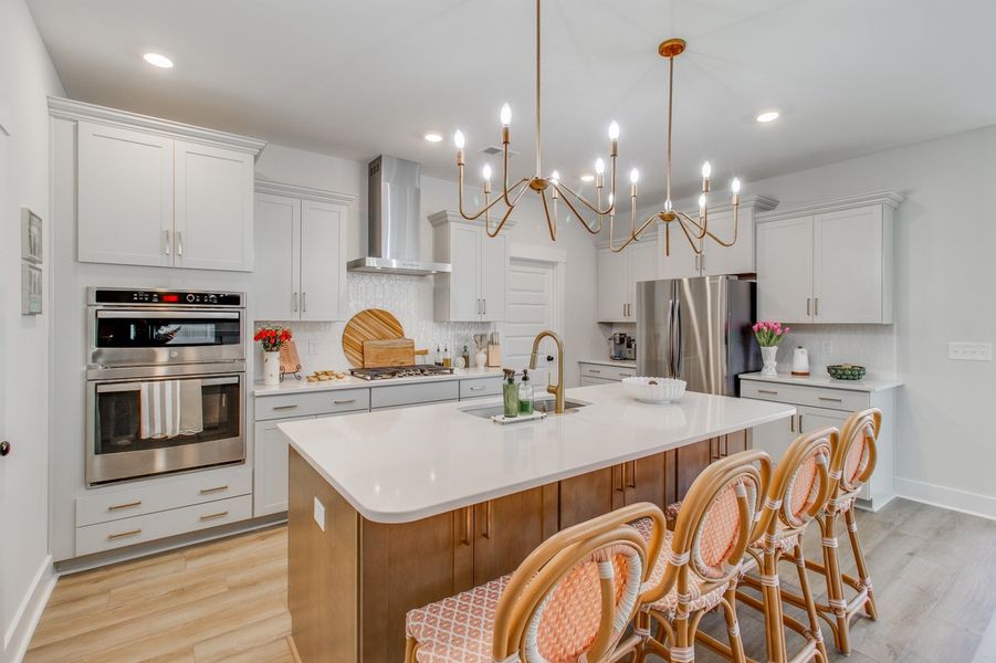Representative furnished interior of a home built from the Cumberland - Vanguard Collection by Mungo Homes in Porter Ridge, Elgin (Image 5).