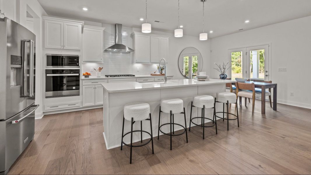 The Townsend Plan by DRB Homes in McBride Indian Trail NC - Kitchen
