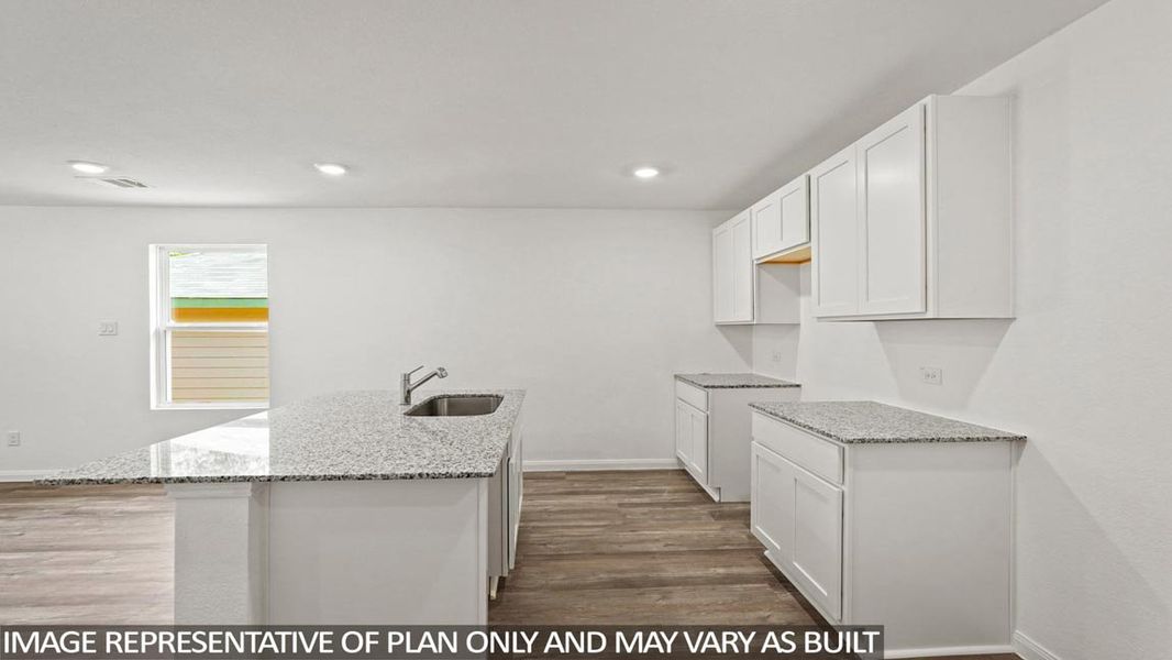 Furnished interior view inside a new home in McCrorey Trails, Conroe (Image 5).