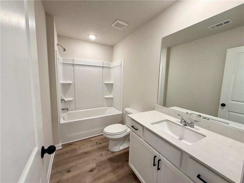 Furnished interior view inside a new home in , Buford (Image 6).