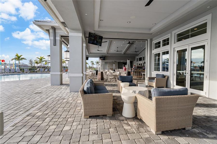 Exterior details and patio area of a home in , Bradenton (Image 26).