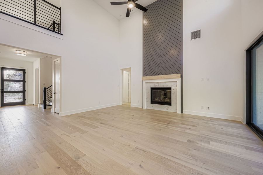 Plan 1643 living room representative photo