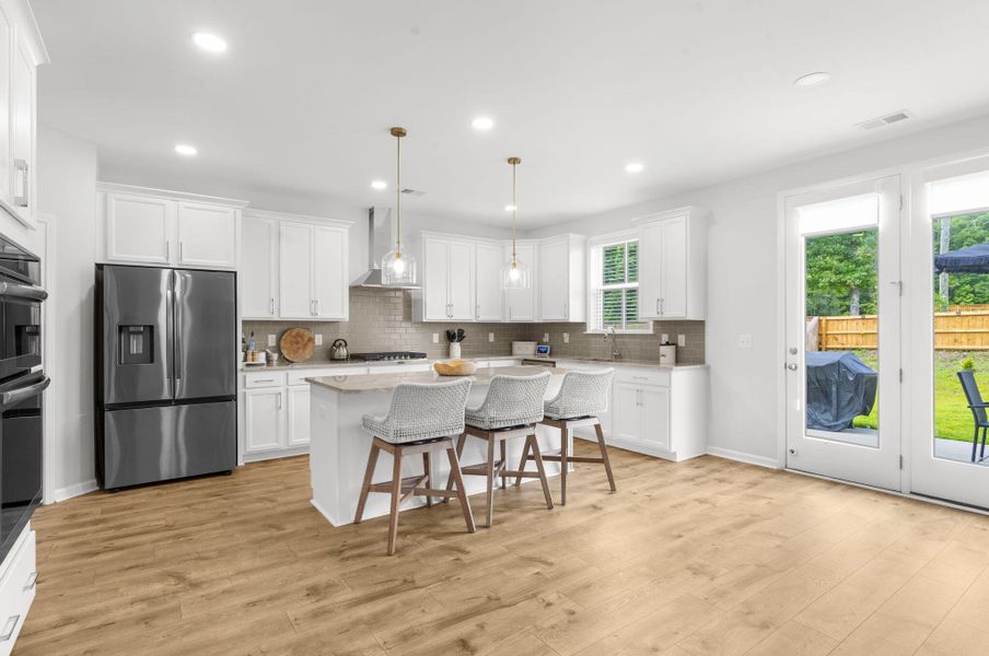 Furnished interior view inside a new home in High Point at Foxbank, Moncks Corner (Image 16).