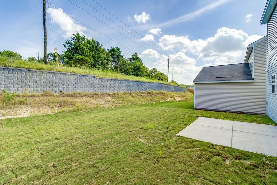 Exterior details and patio area of a home in Bluefield, Lexington (Image 4).