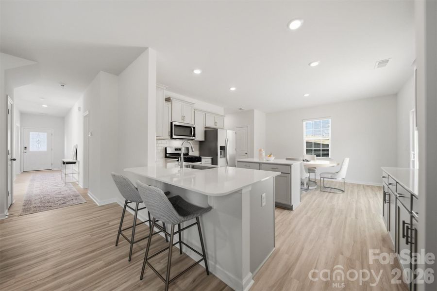 Furnished interior view inside a new home in Cline Village, Conover (Image 6).