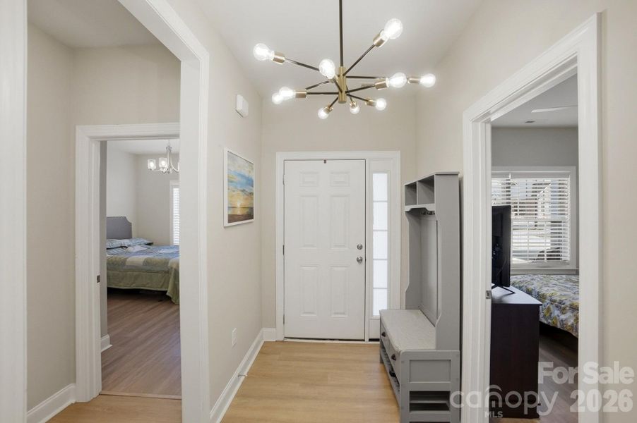Furnished interior view inside a new home in , Locust (Image 15).