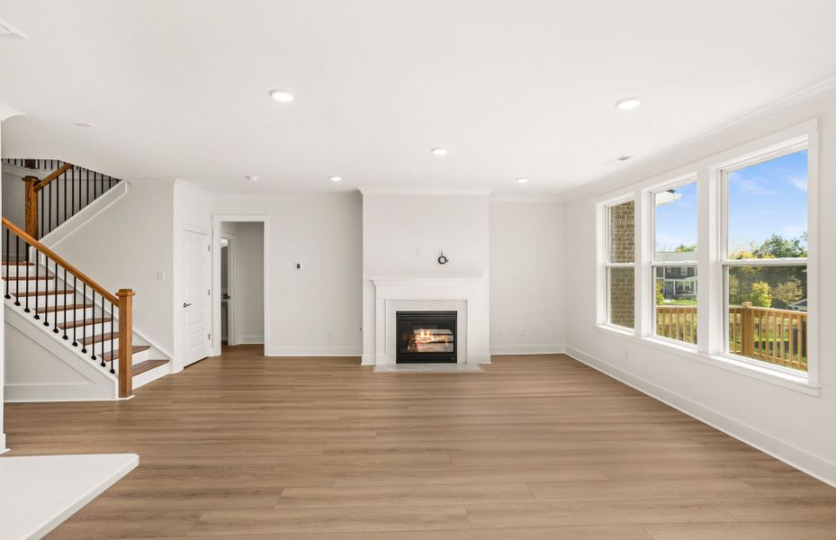 Spacious, unfurnished interior of a new home in Durham Farms, Hendersonville (Image 73). Spacious, unfurnished interior of a new home in Durham Farms, Hendersonville (Image 73).