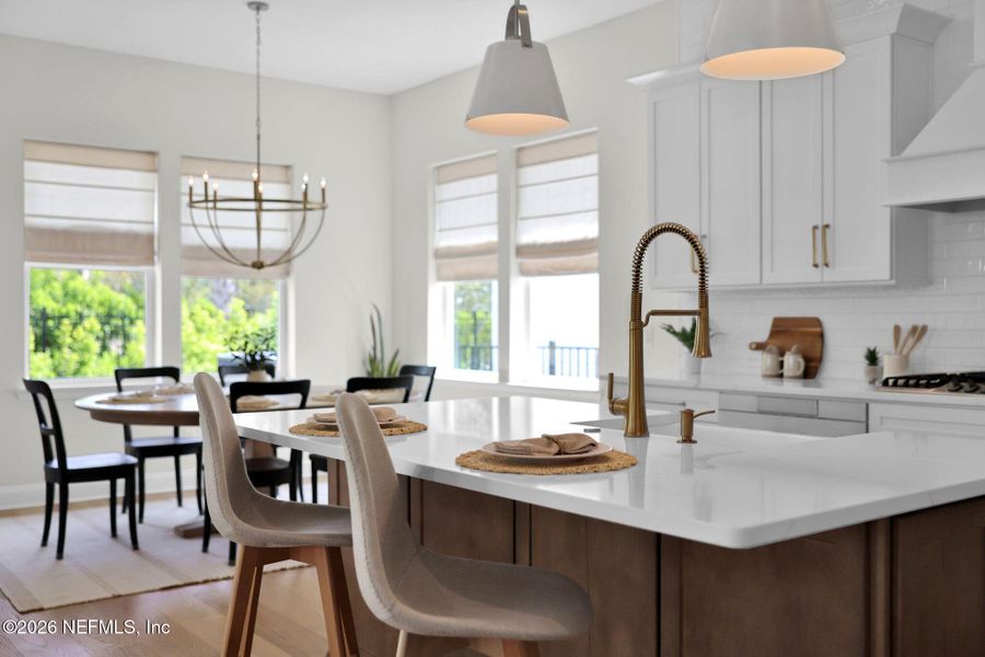 Furnished interior view inside a new home in , Ponte Vedra (Image 13).