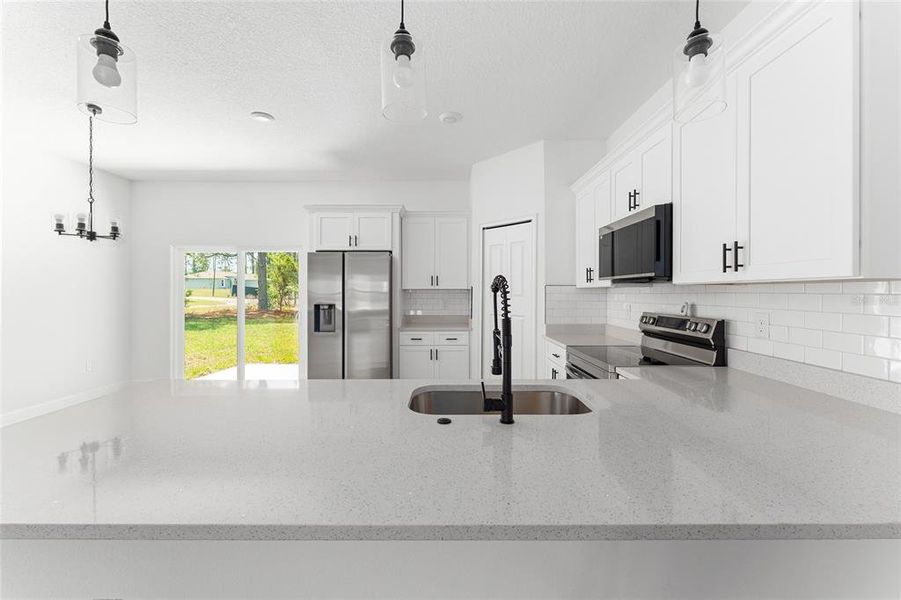 Furnished interior view inside a new home in , Citrus Springs (Image 7).