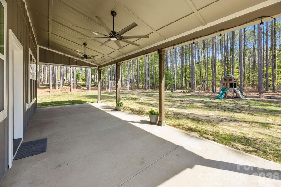 Exterior details and patio area of a home in , Monroe (Image 34).