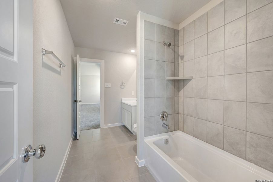 Furnished interior view inside a new home in Winding Brook, San Antonio (Image 19).