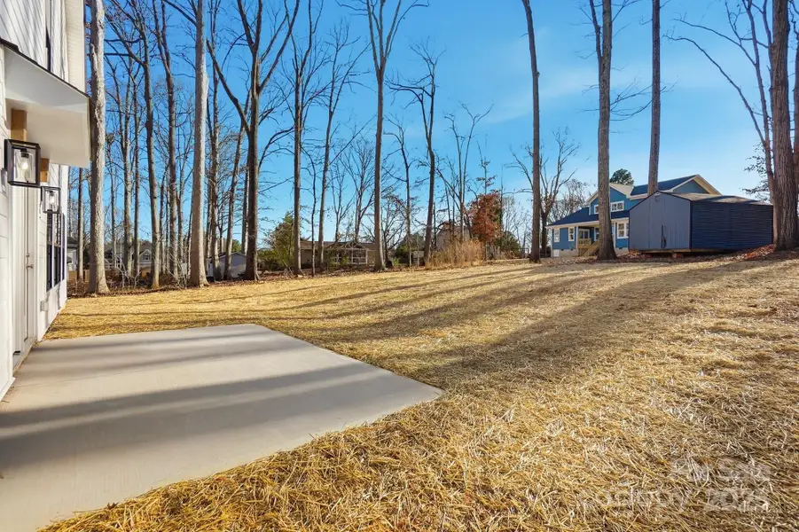 Exterior details and patio area of a home in , Mooresville (Image 30).