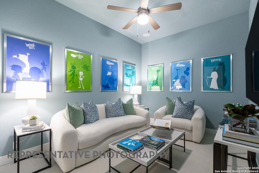 Furnished interior view inside a new home in Homestead, Schertz (Image 21).