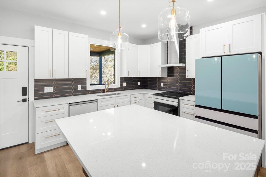 Furnished interior view inside a new home in , Asheville (Image 10).