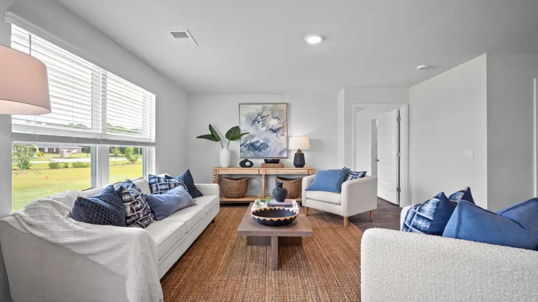 Furnished interior view inside a new home in Holly Oaks, Statesboro (Image 7).