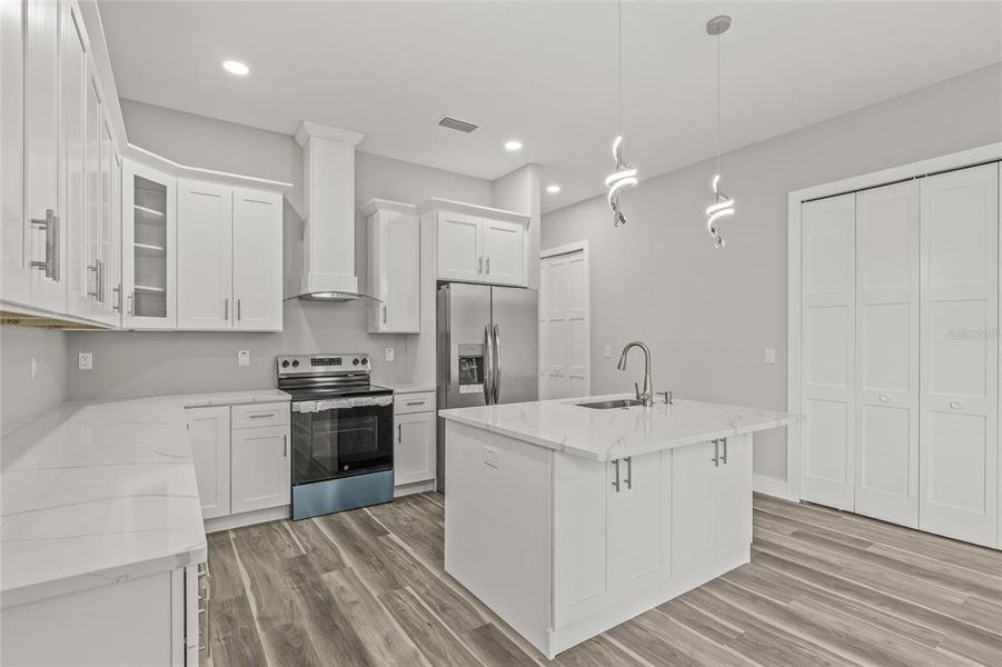 Furnished interior view inside a new home in , Tampa (Image 14).