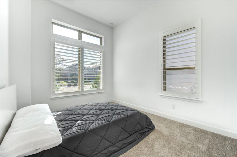 Furnished interior view inside a new home in Cross Creek West 45', Fulshear (Image 32). Furnished interior view inside a new home in Cross Creek West 45', Fulshear (Image 32).
