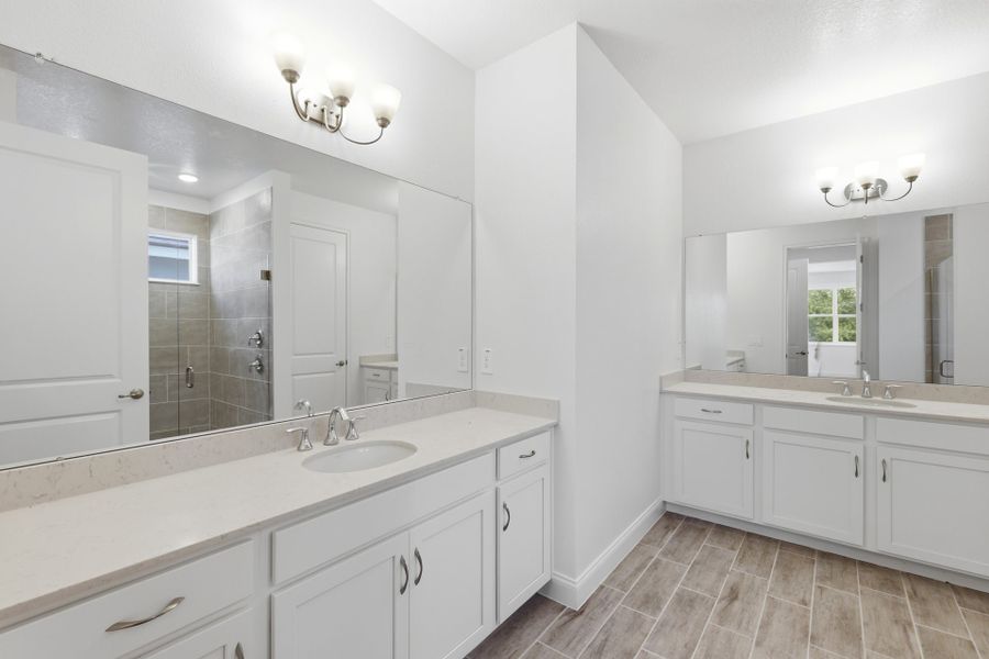 Furnished interior view inside a new home in Tamarack at Two Rivers, Zephyrhills (Image 10).