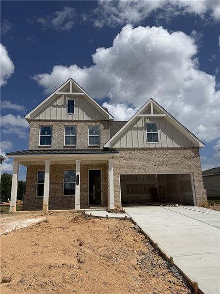 In-progress construction of a new home in Linden Grove, Powder Springs, GA (Image 16). In-progress construction of a new home in Linden Grove, Powder Springs, GA (Image 16).