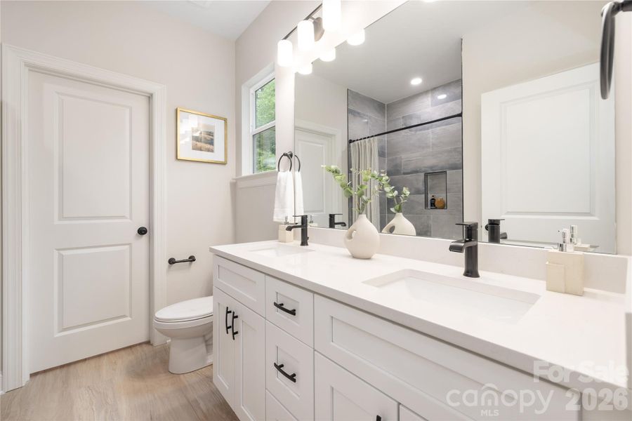Furnished interior view inside a new home in , Charlotte (Image 6).