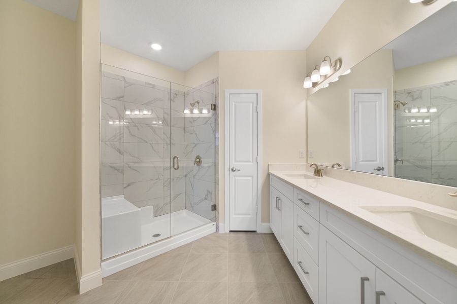 Furnished interior view inside a new home in Gatherings® of Lake Nona, Orlando (Image 8). Furnished interior view inside a new home in Gatherings® of Lake Nona, Orlando (Image 8).