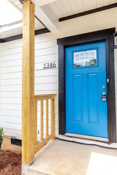 Front exterior of a new home in , Hickory, NC, highlighting curb appeal (Image 2).